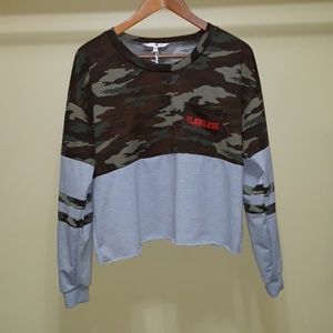 Stella Viva Raw Hem Crop Top